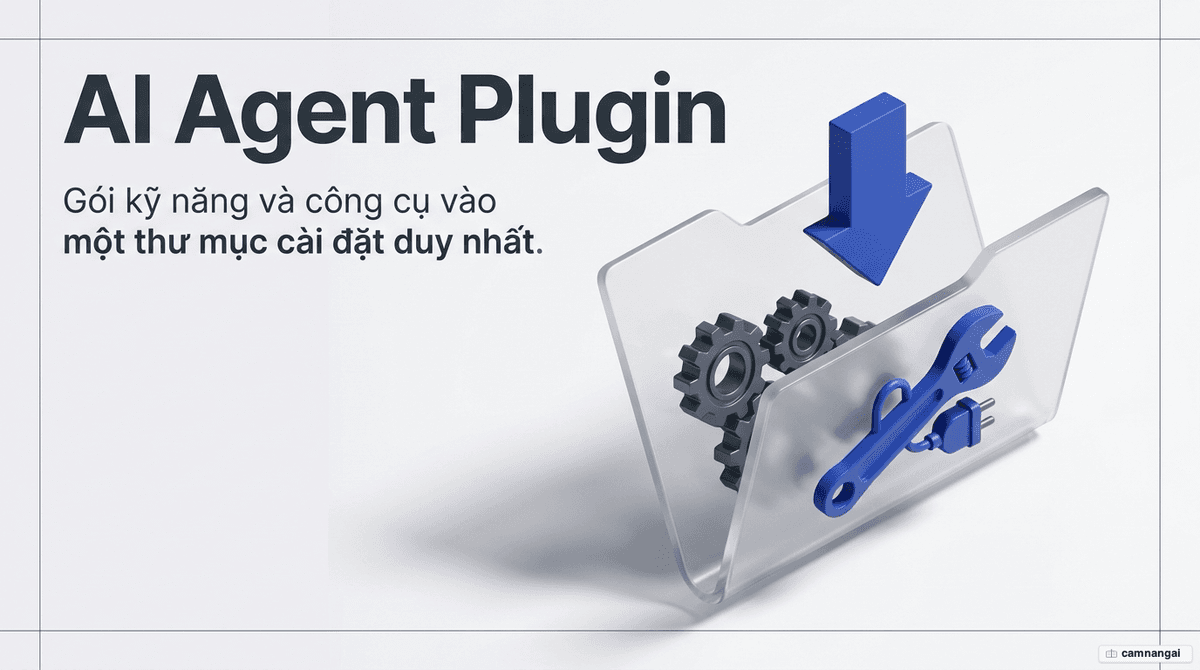 Một agent plugin gói các kỹ năng, lệnh, hook và kết nối MCP vào một thư mục cài đặt được
