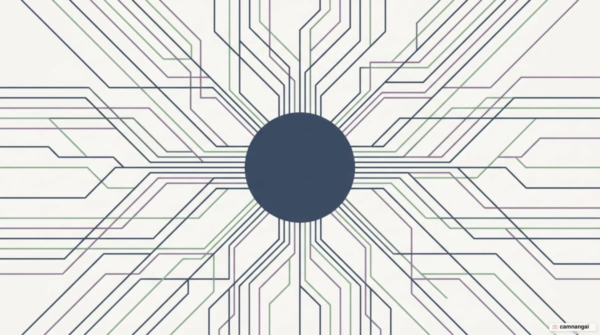 GitHub as the hub where the work of developers around the world converges on one shared repository
