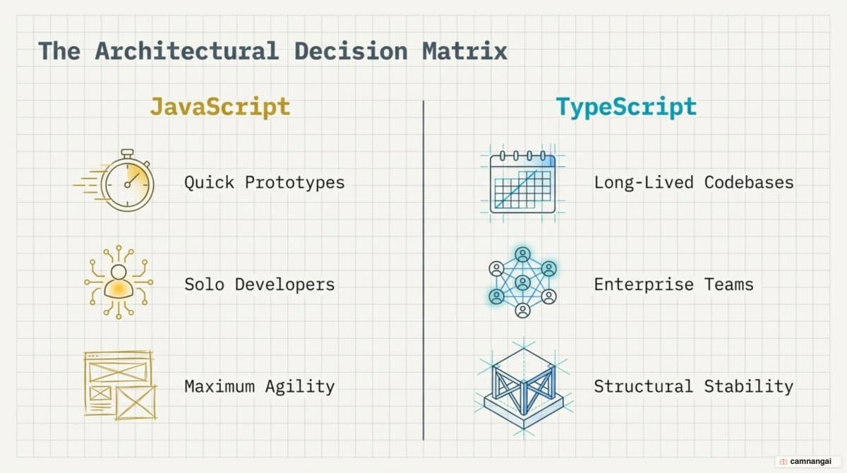 When to choose TypeScript and when JavaScript is enough