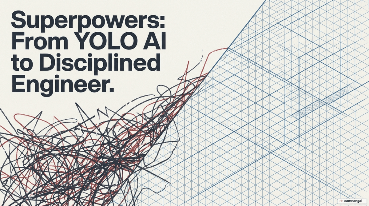 Superpowers turns a "yolo" AI coding agent into a disciplined engineer