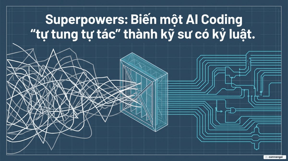 Superpowers biến một AI coding "tự tung tự tác" thành một kỹ sư có kỷ luật