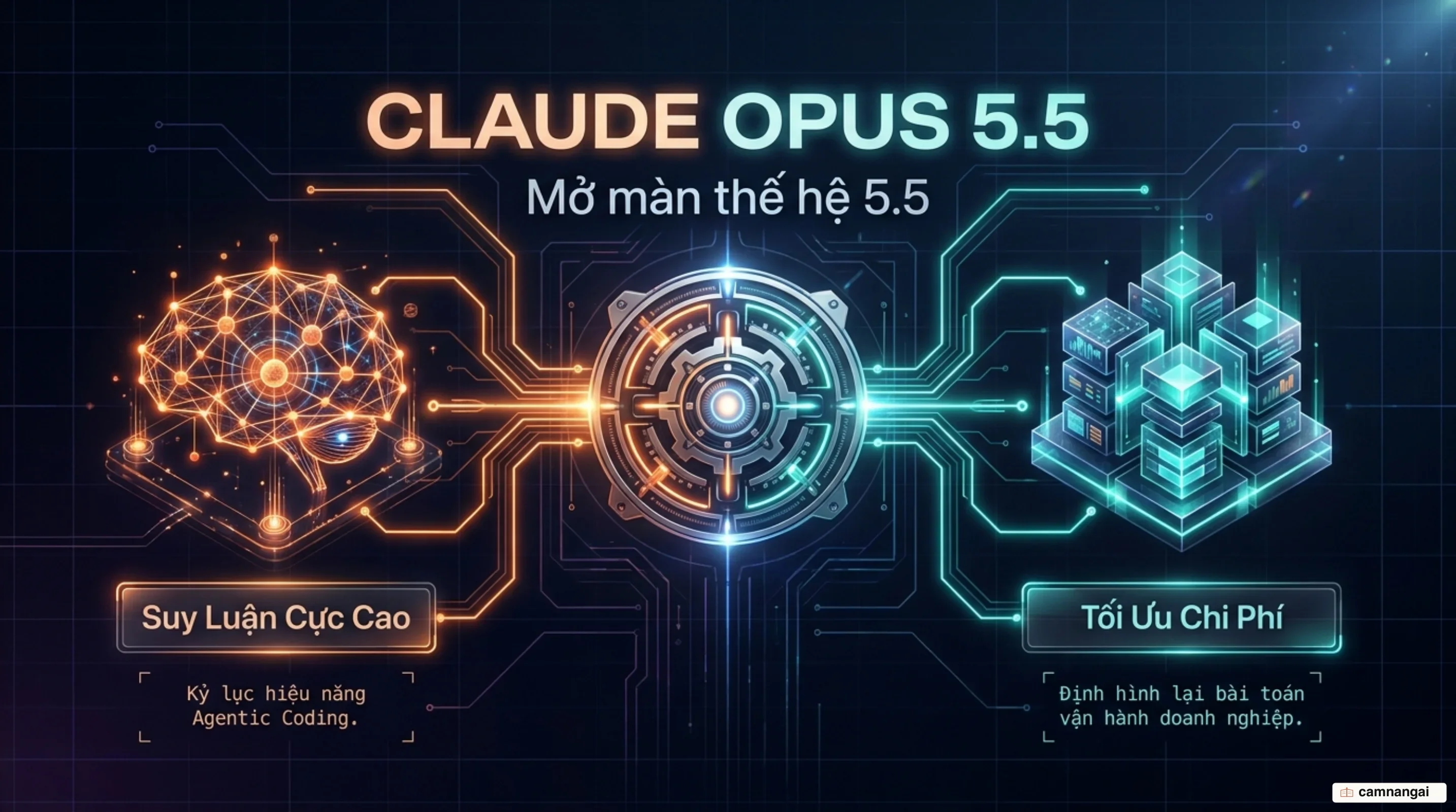 Claude Opus 5.5: Mô hình chủ lực thế hệ 5.5 kết hợp năng lực suy luận cực cao và tối ưu chi phí vận hành