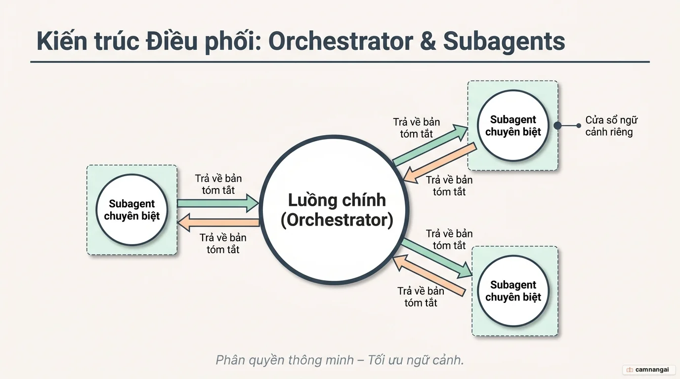 Làm chủ subagents trong Claude Code